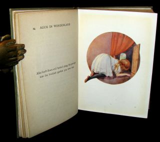 1920 Rare Book - Alice ' s Adventures in Wonderland illustrated by Margaret Tarrant 7