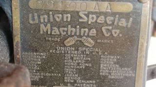 Vintage Union Special 246459 Vintage Industrial Sewing Serging Machine 5