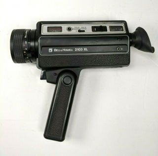 Vintage 8mm Bell & Howell 2103 Xl Movie Camera