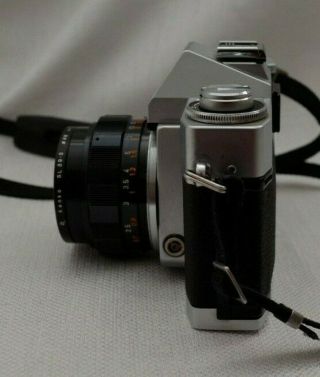 Vintage Canon EX Auto QL Case Camera 35mm SRL Lens 50mm Japan Vtg 5