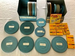 Vintage Home Movie Film Reels - 30 Total