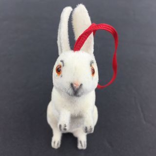 Vintage Wagner West Germany Bunny Rabbit Christmas Ornament Kunstlerschutz 4
