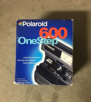 Polaroid One Step Close Up Instant 600 Film Camera Vintage
