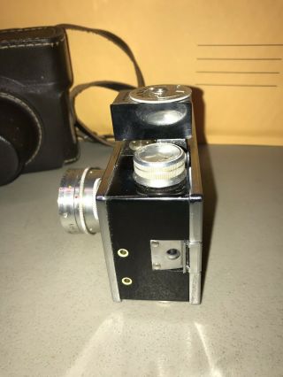Vintage Argus C - 3 35mm Film Camera w/Light Meter and Case 50mm.  F 3.  5 The Brick 3