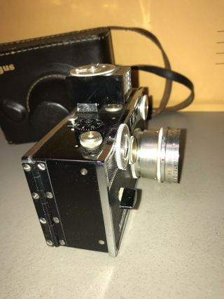 Vintage Argus C - 3 35mm Film Camera w/Light Meter and Case 50mm.  F 3.  5 The Brick 5