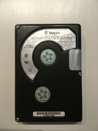 Rare Vintage Retro Seagate St9145ag 120mb 2.  5 " Ide Pata Notebook Laptop Hdd
