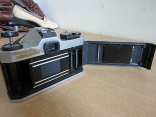 Vintage Asahi Pentax K1000 SE camera BROWN CASE w/ SMC Pentax - M1:2 50mm Lens 8