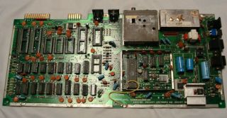 Commodore 64 Pcb/mother Board,  Assy.  250407 Missing Some Ics - Unique