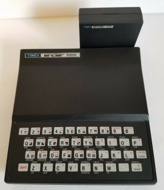Timex Sinclair 1000 Personal Computer And 1016 Ram Module