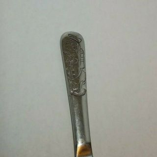 Vintage Disney Donald Duck Child ' s Knife Cutlery Stainless Steel Bonny Japan 5