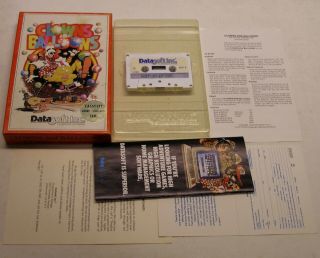 Clowns And Balloons By Datasoft For Atari 400/800
