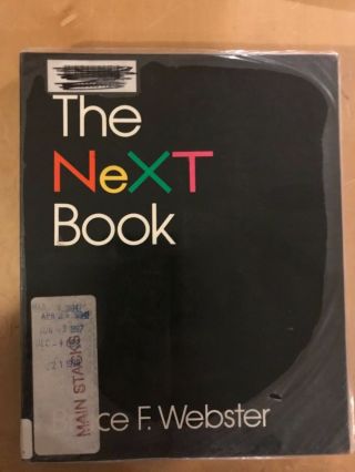 Nextbook 1990 All About Next Cube Good Next Openstep Apple Nextstep Webster
