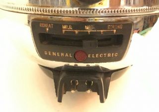 Vintage GE General Electric Art Deco Automatic Percolator Coffee Pot Model 18P40 4