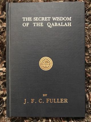 The Secret Wisdom Of Qabalah By J.  F.  C.  Fuller (1976,  Hardcover) Vintage Jewish
