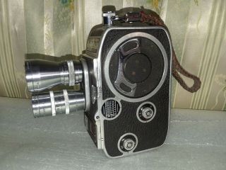 Paillard - Bolex B8 Movie Camera,  Made In Switzerland,  Great