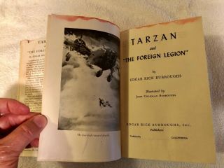 Tarzan and the Foreign Legion by Edgar Rice Burroughs 1947 1st Edition 4