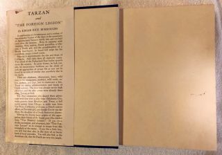 Tarzan and the Foreign Legion by Edgar Rice Burroughs 1947 1st Edition 8