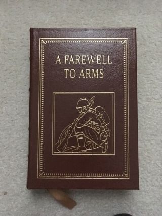 A Farewell To Arms By Ernest Hemingway - Easton Press Leather