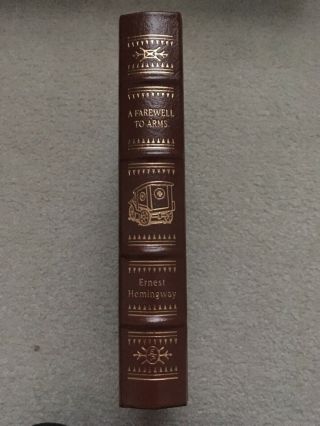 A FAREWELL TO ARMS by Ernest Hemingway - Easton Press Leather 3