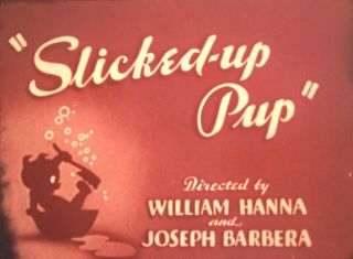 Tom And Jerry 16mm film “Slicked - up Pup” 1951 Vintage Cartoon 2