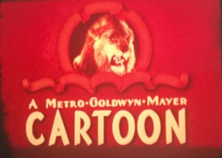 Tom And Jerry 16mm film “Slicked - up Pup” 1951 Vintage Cartoon 3