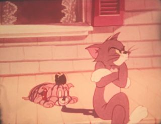 Tom And Jerry 16mm film “Slicked - up Pup” 1951 Vintage Cartoon 6