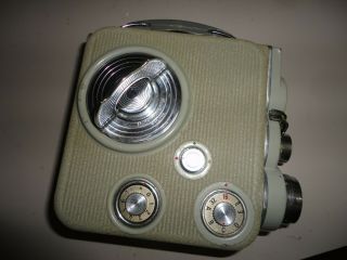 Vintage Eumig C3 8mm Camera Circa 1954 - 56 Austria - Wind - Up Motor Runs -