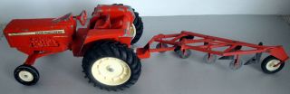 Vintage Ertl Toy Allis - Chalmers One - Ninety Tractor,  Wagon,  Plow 1:16 Scale 3