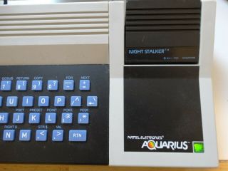 MATTEL AQUARIUS VINTAGE COMPUTER SYSTEM,  Games & Accessories LQQK 1982 5