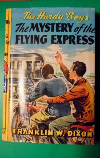 Vintage Hardy Boys Book By Franklin Dixon “ The Mystery Of The Flying Express”