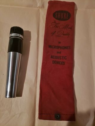 Vintage Shure Brothers Unidyne Iii Model 545sd Dynamic Mic