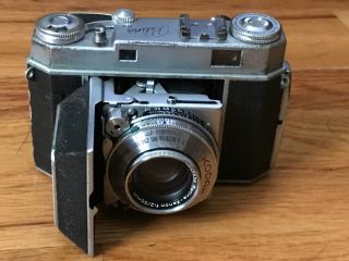 Vintage Kodak Retina Ii A Camera Schneider Kreuznach 1:2 50mm Lens Case