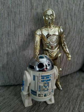 Vintage Star Wars R2 - D2 & C - 3po - 1977,