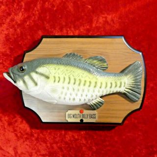 Vintage Big Mouth Billy Bass Singing Fish Take Me To The River,  Don 