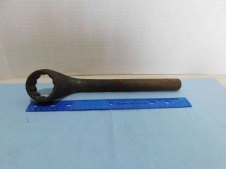 Vintage Williams superwrench 1 5/8 Offset Boxend Tubular Handle Wrench 12 Pt 2