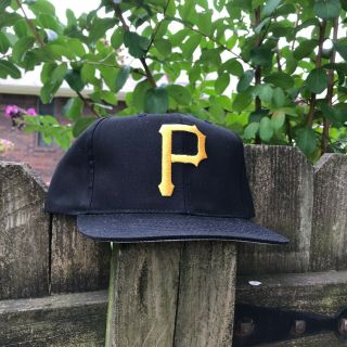 Vintage Era Pittsburgh Pirates Baseball Cap Hat Snapback Pro Model Mlb