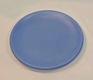 Catalina Island Pottery Blue Salad Plate 8 3/8 Inches Vintage