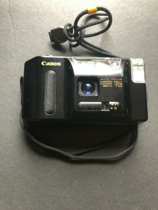 Canon Sprint 35mm Point And Shoot Film Camera - And