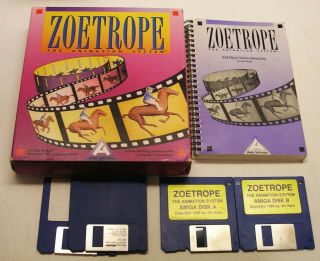 Zoetrope,  Computer Animation System,  For The Commodore Amiga