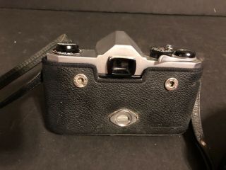 vintage Pentax Honeywell spotmatic camera Takumar 1.  8 55mm lens w cover 6