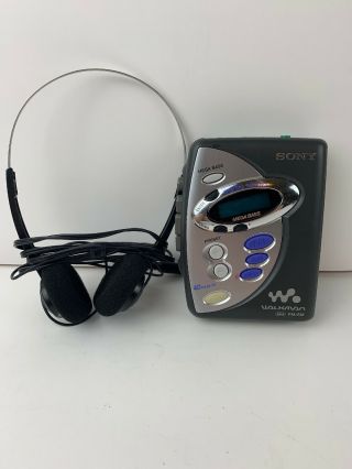 Vintage Sony Walkman Wm - Fx241 Mega Bass Am/fm And Cassette Player