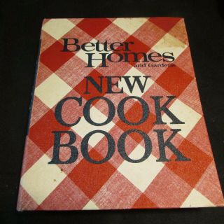 Vintage Better Homes & Gardens Cookbook 1968 Meredith Press Recipe Books
