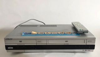 Sony Slv - D360p Dvd Vcr Vhs Recorder Player Combo Unit With Remote