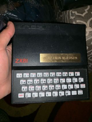 Zx81 Sinclair Computer,  W/16k Ram,  Zx81 No Chords Or Cartridges