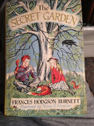 The Secret Garden By Frances Hodgson Burnett 1949 Illustrated Hardcover Dj