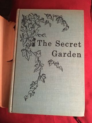 The Secret Garden by Frances Hodgson Burnett 1949 Illustrated Hardcover DJ 3