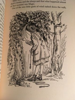 The Secret Garden by Frances Hodgson Burnett 1949 Illustrated Hardcover DJ 8