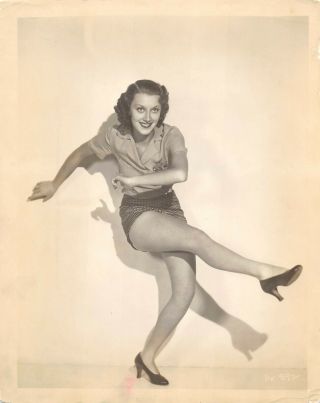 Ann Dvorak Vintage Pre - Code Leggy C.  1929 Photo Dancing The Charleston