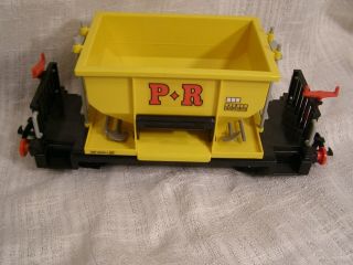 Vintage Playmobil Railway Train G Gauge - Set 4010 Yellow Hopper Truck Car
