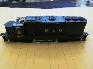 Vintage Bachmann N Scale Locomotiveb&o 7607 (1969)
